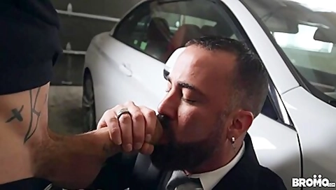 Cocky Dom Fucks Wealthy Hunk - Ago Viara And Bo Sinn