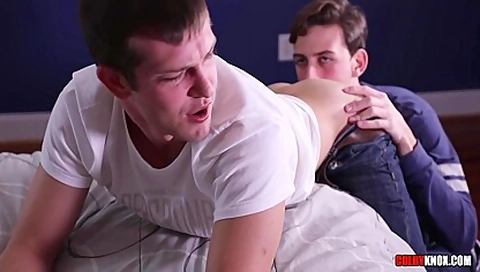 Banging On The Bed With Thirsty And - Mickey Knox And Scotty Knox